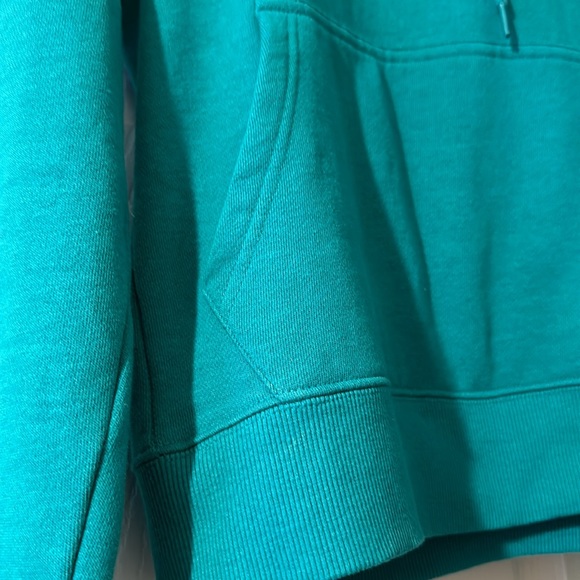 Urban Outfitters teal hoodie sweatshirt xsmall fits like a xxsmall. - Picture 3 of 7